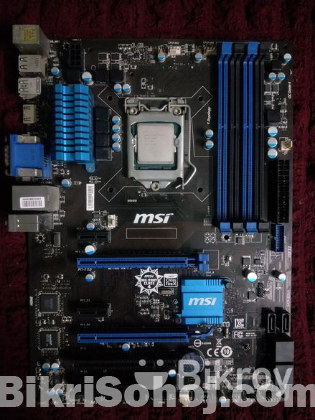 MSI B85-g41 PC MATE with i5 4570